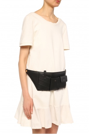 Leather belt bag with pockets, zdjęcie 2 Leather belt bag with pockets od Fendi